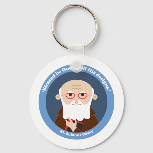 Bl. Solanus Casey Sleutelhanger (Voorkant)