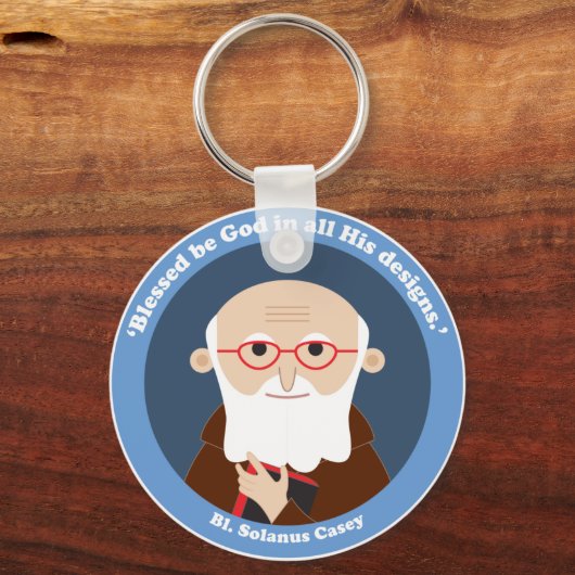Bl. Solanus Casey Sleutelhanger (Voorkant)