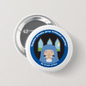 Bl. Yvette van Huy Ronde Button 5,7 Cm (Voorkant /achterkant)