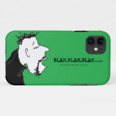 bla, bla, bla...... Case-Mate iPhone case (Achterkant (horizontaal))