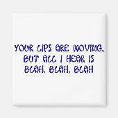 BLA, BLA, BLA MAGNEET (Voorkant)