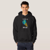 Bla Bla Game over het smelten van de Aarde Ice Cre Hoodie (Voorkant volledig)