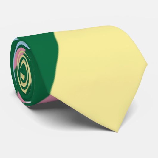 BLA gestript stropdas (Opgerold)