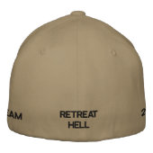 BLA-PETTEN GEBORDUURDE PET (Achterkant)