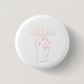 blaam ronde button 3,2 cm (Voorkant)