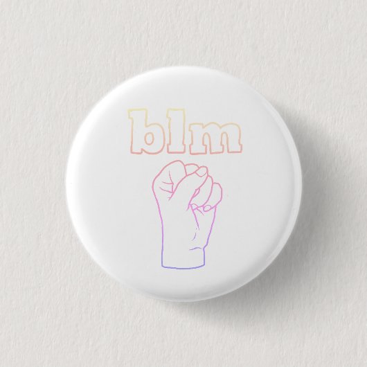 blaam ronde button 3,2 cm (Voorkant)