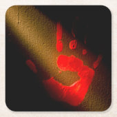 Blaarhanddruk Kartonnen Onderzetters (Voorkant)