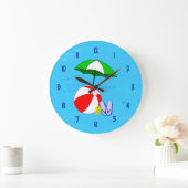 Blaas-baldepolen voor wandklokken blauwe nummers (Huis)