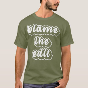 Blaas de bewerkte grappige koningin t-shirt