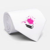 Blaas de kogel aan stropdas (Opgerold)