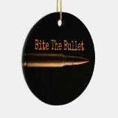 Blaas de kogel door keramisch ornament (Rechts)