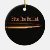 Blaas de kogel door keramisch ornament (Voorkant)