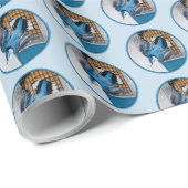 Blaas in sneeuw - oorspronkelijke foto cadeaupapier (Rol Hoek)