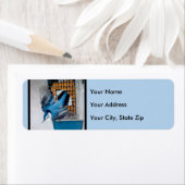 Blaas in sneeuw - oorspronkelijke foto etiket (Insitu)