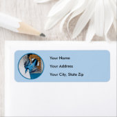 Blaas in sneeuw - oorspronkelijke foto etiket (Insitu)