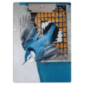 Blaas in sneeuw - oorspronkelijke foto klembord (Voorkant)