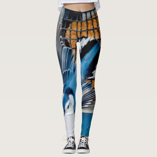 Blaas in sneeuw - oorspronkelijke foto leggings (Voorkant)