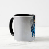 Blaas in sneeuw - oorspronkelijke foto mok (Voorkant links)