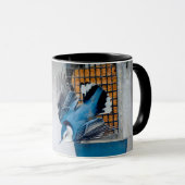 Blaas in sneeuw - oorspronkelijke foto mok (Voorkant rechts)