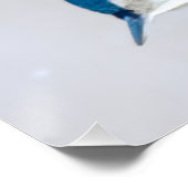 Blaas in sneeuw - oorspronkelijke foto perfect poster (Hoek)