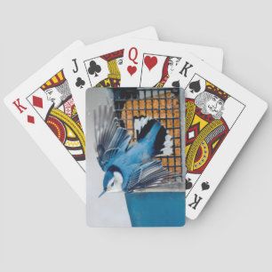 Blaas in sneeuw - oorspronkelijke foto pokerkaarten