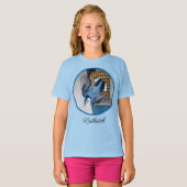 Blaas in sneeuw - oorspronkelijke foto t-shirt (Voorkant volledig)