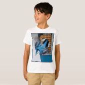 Blaas in sneeuw - oorspronkelijke foto t-shirt (Voorkant volledig)