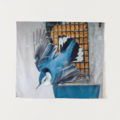 Blaas in sneeuw - oorspronkelijke foto wandkleed (Voorkant (horizontaal))