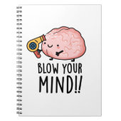 Blaas Je Hersenen Funny Brain Pun  Notitieboek (Voorkant)