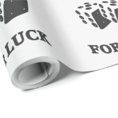 BLAAS ME VOOR GELUK CADEAUPAPIER (Rol Hoek)