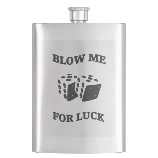 BLAAS ME VOOR GELUK FLACON (Voorkant)