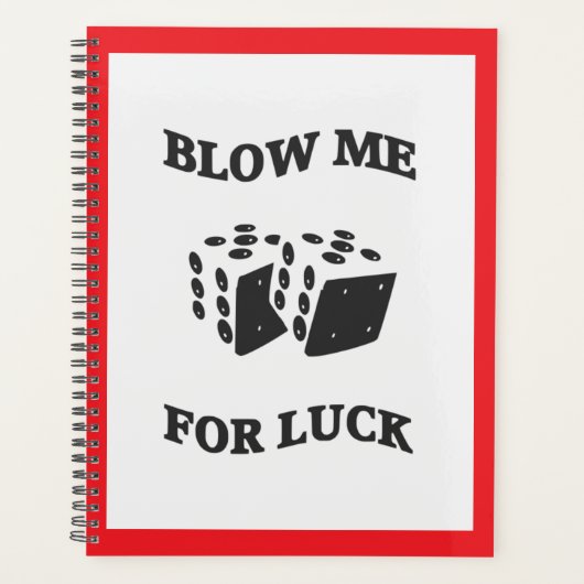 BLAAS ME VOOR GELUK PLANNER (Voorkant)