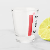 BLAAS ME VOOR GELUK SHOT GLAS (Links)