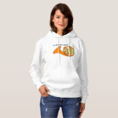 Blaas Mijn Hoorn Vrouwen Hoodie (Voorkant volledig)