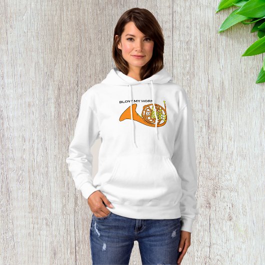 Blaas Mijn Hoorn Vrouwen Hoodie
