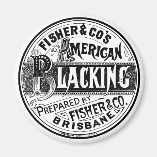 Blaas Pools Logo zwart-wit Magneet