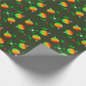 blaasbaar in heldere kleuren met heilige en mistle cadeaupapier (Hoek)