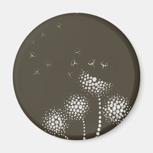 blaasbloemen magneet (Voorkant)