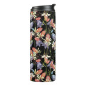 Blaascampion Bells: Waterverf Bloemen Thermosbeker (Gedraaid links)