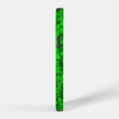 Blaasklaver groene shamrock spring iPhone hoesje (Rechterkant)