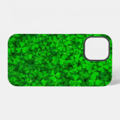 Blaasklaver groene shamrock spring iPhone hoesje (Achterkant horizontaal)