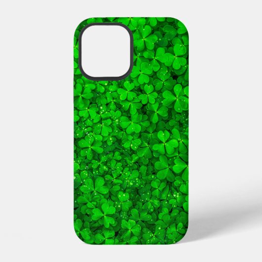 Blaasklaver groene shamrock spring iPhone hoesje (Achterkant)