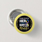 Blaaskrijger Sommige Mensen Ontmoeten Hun Held Noo Ronde Button 3,2 Cm (Voorkant /achterkant)