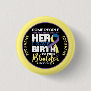 Blaaskrijger Sommige Mensen Ontmoeten Hun Held Noo Ronde Button 3,2 Cm