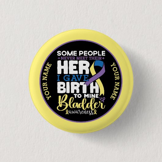Blaaskrijger Sommige Mensen Ontmoeten Hun Held Noo Ronde Button 3,2 Cm (Voorkant)
