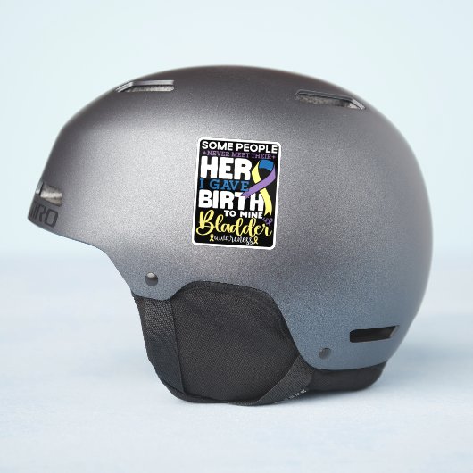 Blaaskrijger Sommige Mensen Ontmoeten Hun Held Noo Sticker (Helm Zijkant)