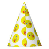 Blaaskus Liefde Emoji Feesthoedjes (Achterkant)