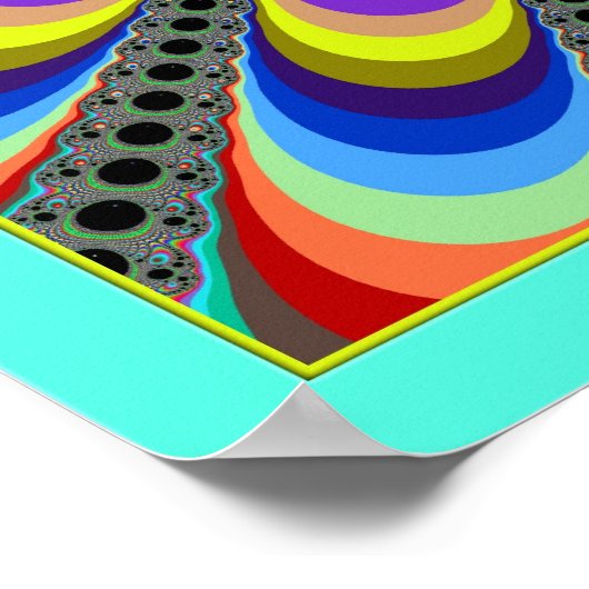 Blaaspulserende ventilator poster (Hoek)