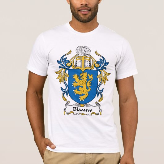Blaauw Family Crest T-shirt (Voorkant)