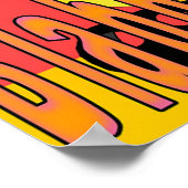 Blabbermouth Comic Poster (Hoek)